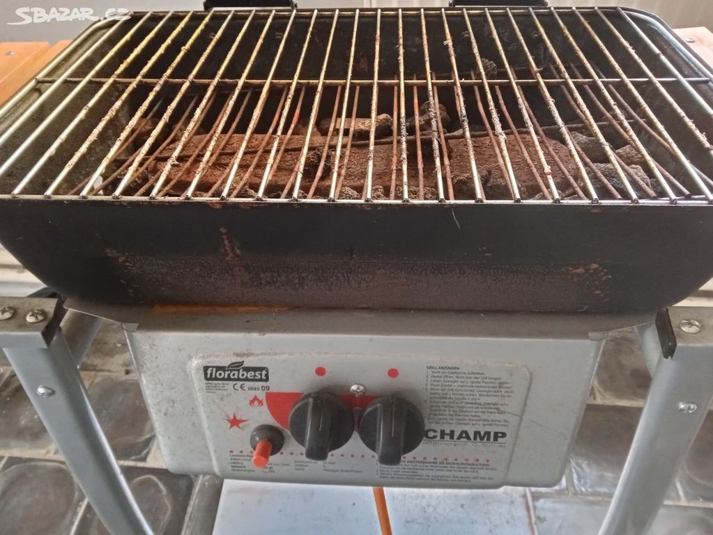 GRIL plynový, 2 x hořák, provozuschopný - 8