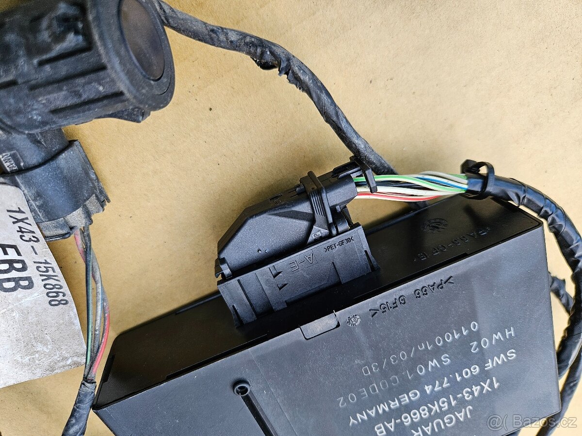 Jaguar X-Type sada PDC jednotka kabeláž čidla - 8