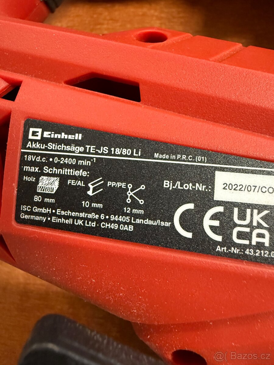 2aku vrtacka a primocara pila Einhell - 8