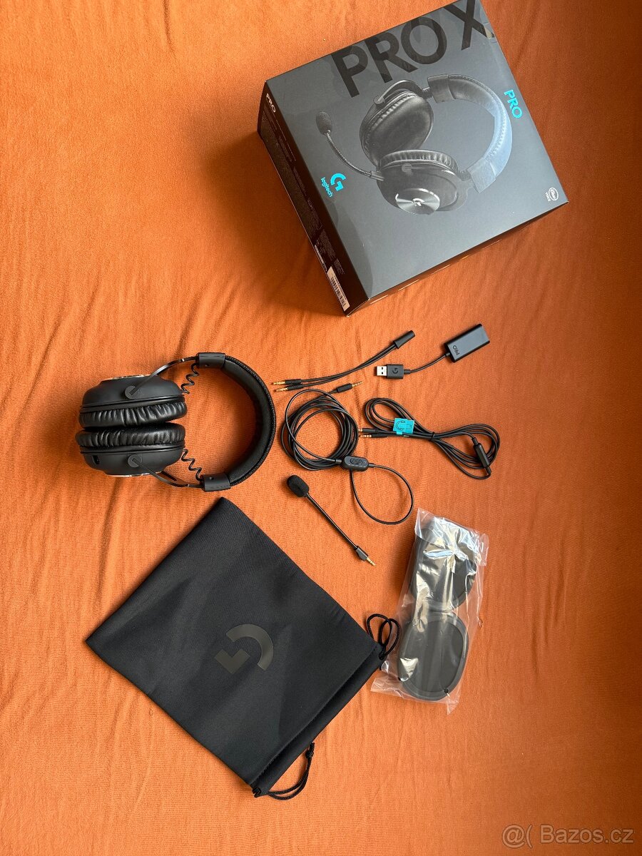 Prodám sluchátka Logitech Pro X Gaming - 8