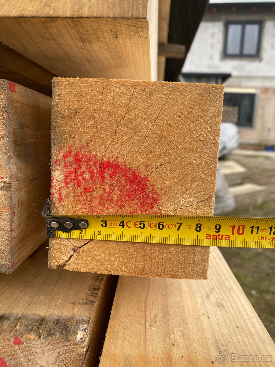 Stavební řezivo- trámky, prkna - 8
