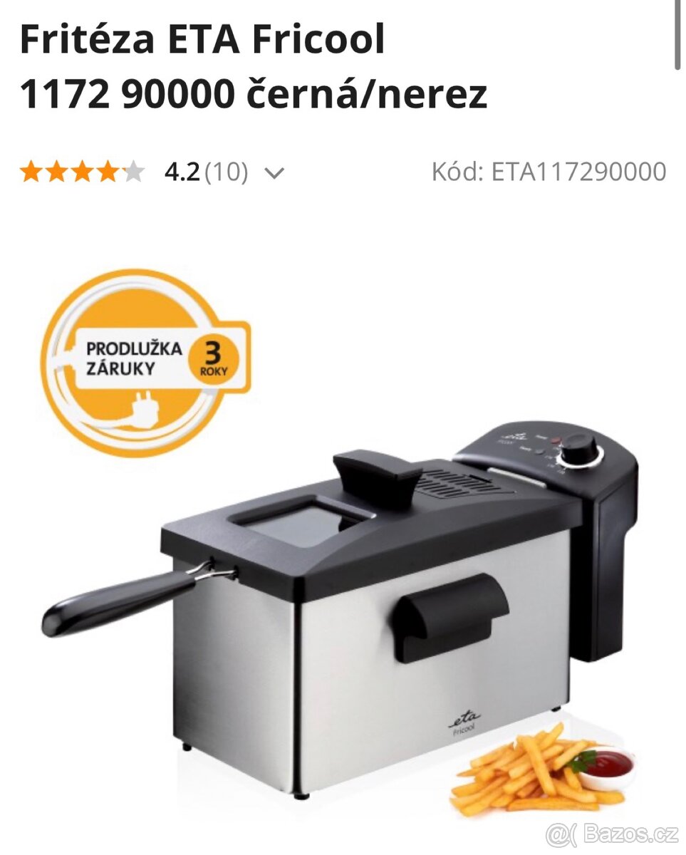 ETA fritéza Fricool - 8