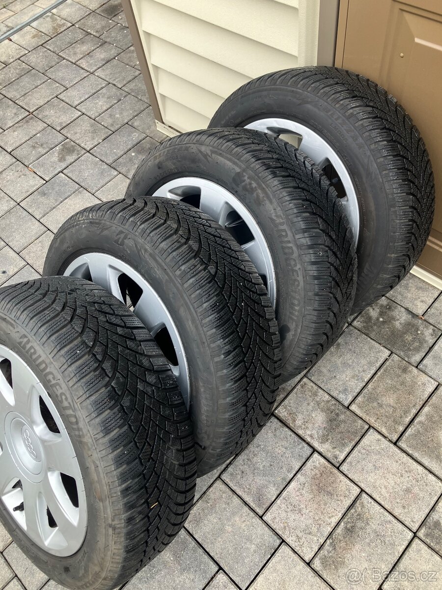 Originální alu kola Audi 205/55R16 - 8