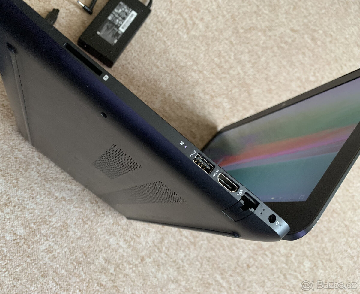 KRÁSNÝ HERNÍ NOTEBOOK - HP OMEN 15 - i7/GTX SKVĚLÝ STAV - 8