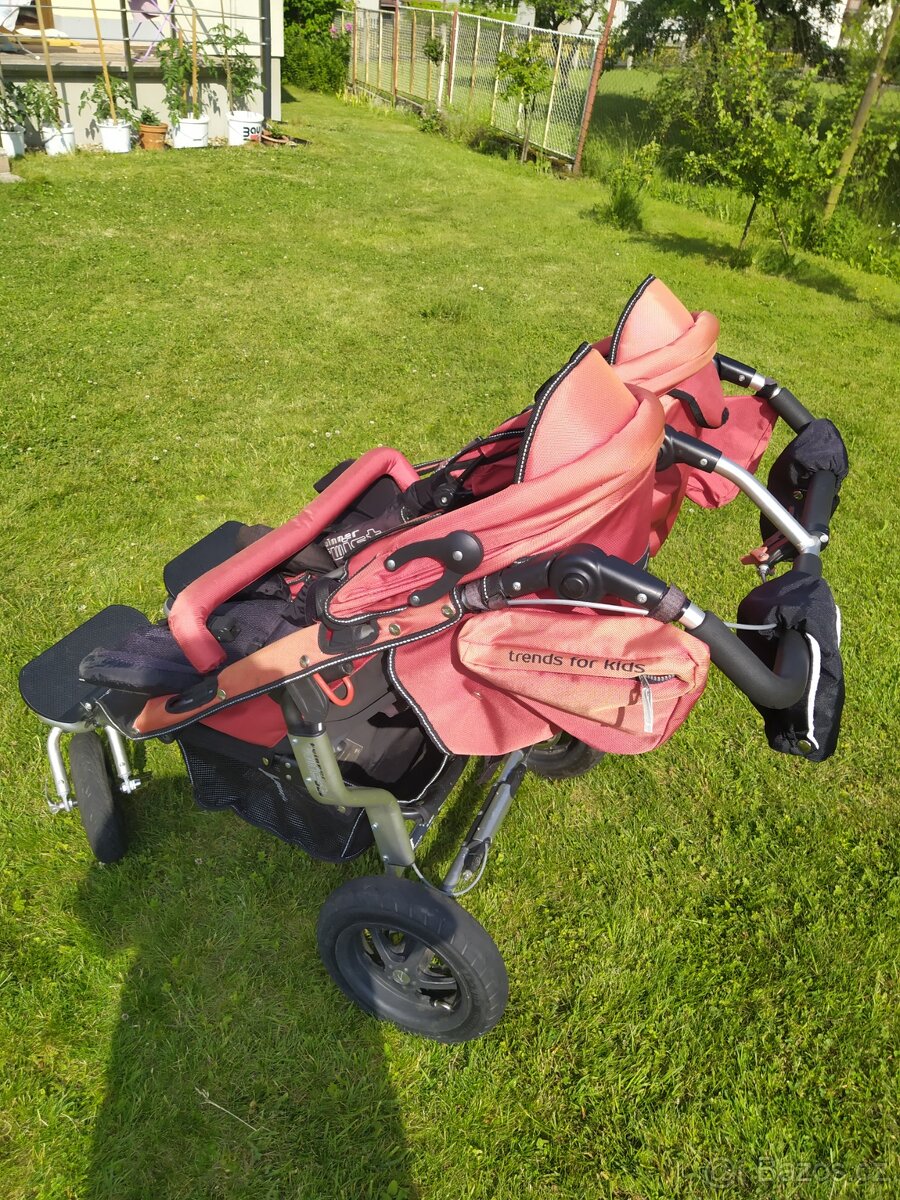 Kočár pro dvojčata TFK twinner twist duo combi - 8