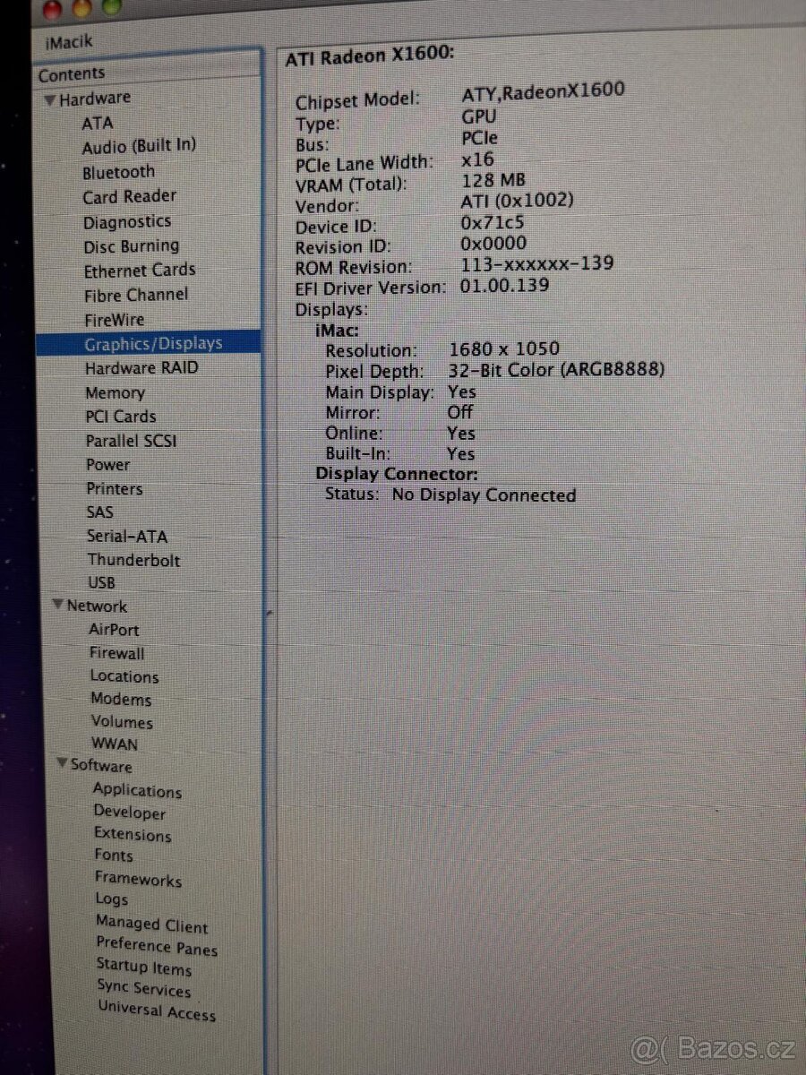 Unikát Apple iMac G5 A1207 EMC 2118 Late 2006 - 8