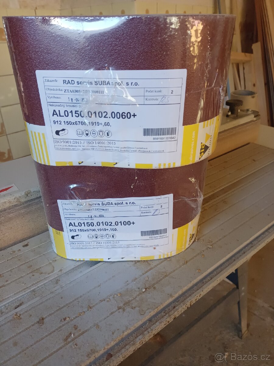 Vybavení truhlářské dílny,fréza,dlabačka,bruska. - 8