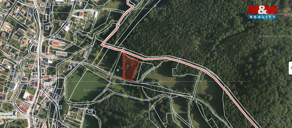 Prodej lesa, 3004 m², Skalice u České Lípy - 8