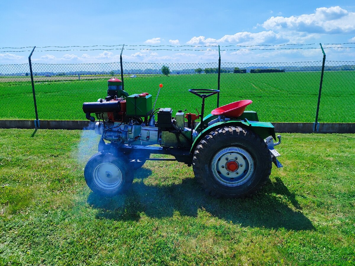 Malotraktor domácí výroby diesel - 8