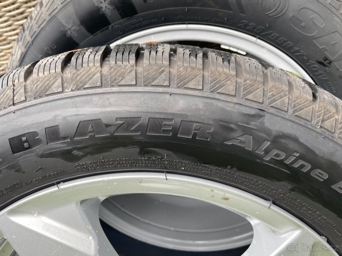 Nové alu disky a zimní pneu R17 - 8