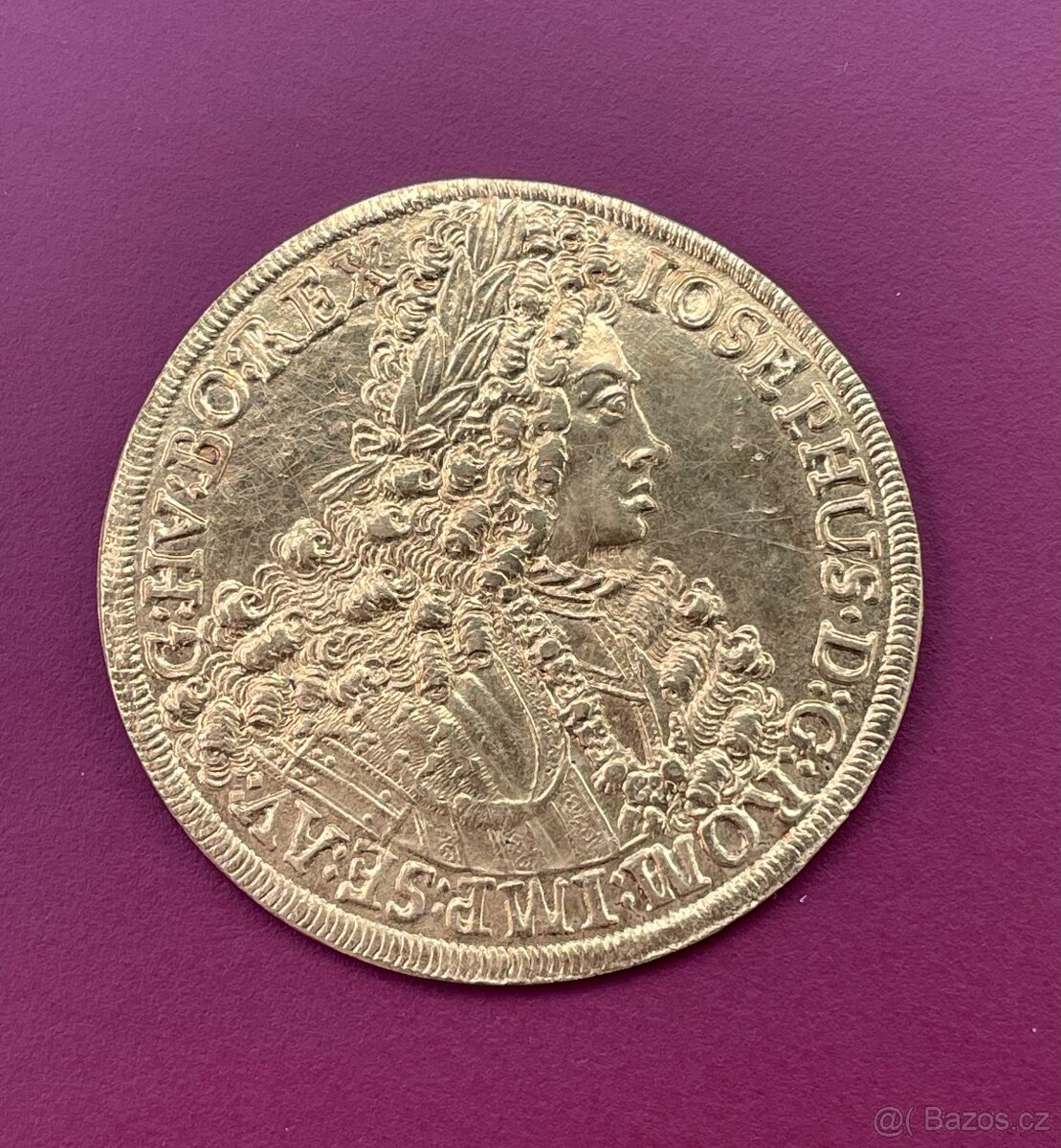 Zlatý 10 Dukát Josef I. 1707RRR - 8