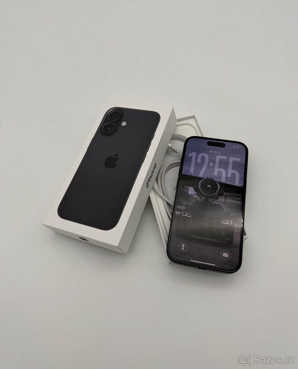 iPhone 16 128GB Black + ZÁRUKA - 8