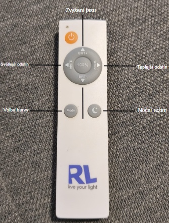 Barevné stropní svítidlo - 8