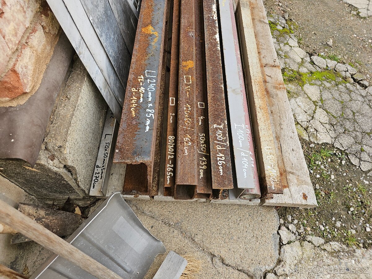 Železo jekl, páskovina, vingl, překlady 20,-Kč/kg - 8