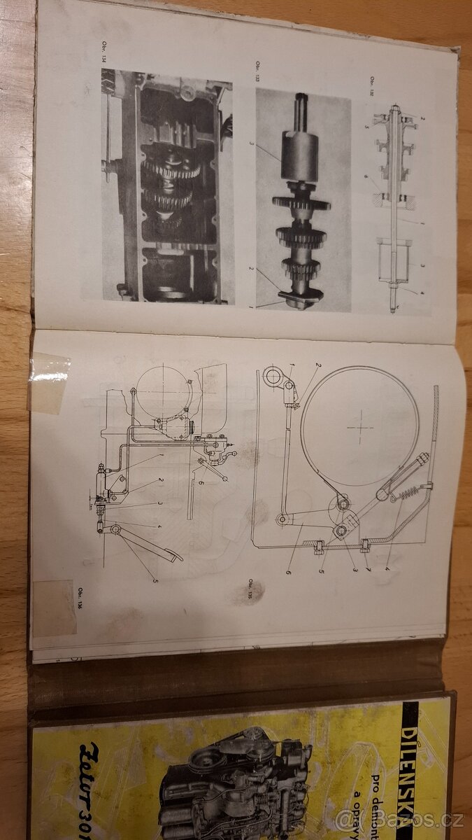 Dílenská příručka Zetor 3011, Zetor 2011- originál - 8