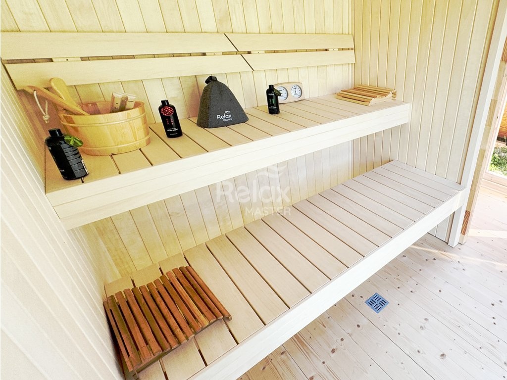 Finská sauna Premium 240x310 - 8
