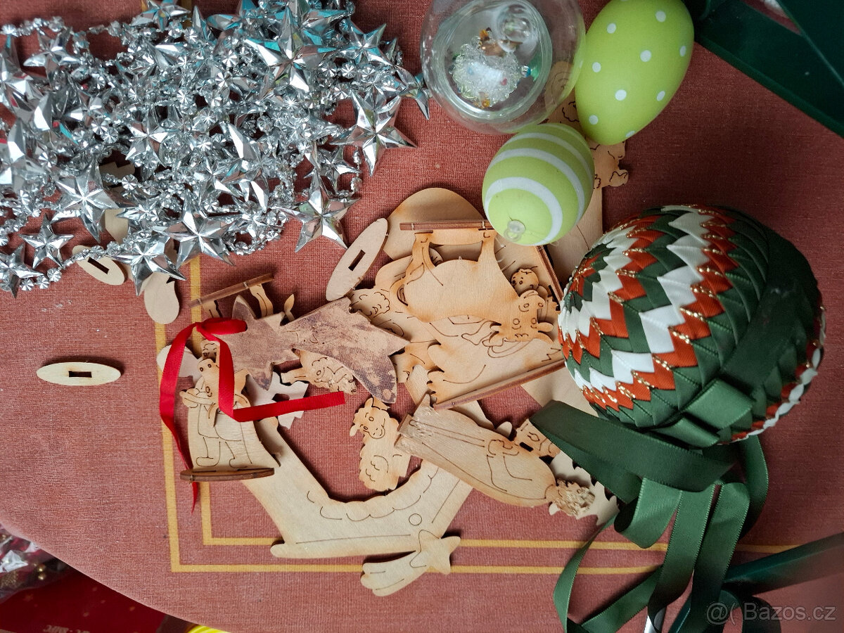 Prodám vánoční ozdoby,osvětlení,další vánoční dekoraci - 8