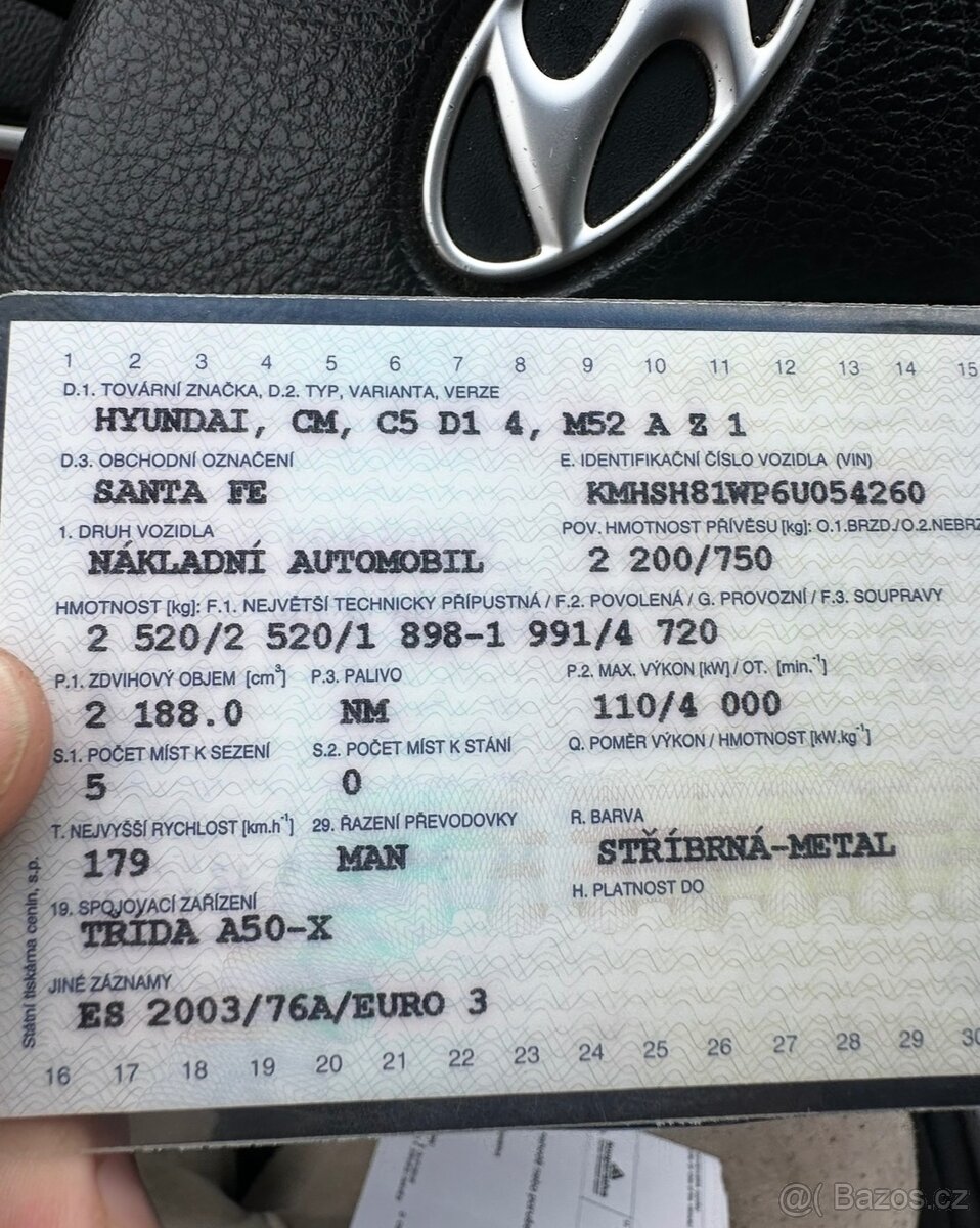 Prodám /vymením Hyundai Santa Fe II - 8