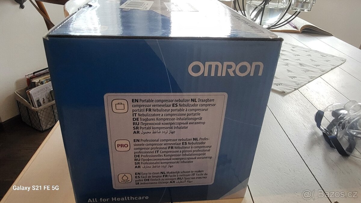 INHALÁTOR KOMPRESOROVÝ OMRON AIR PRO C900 - 8