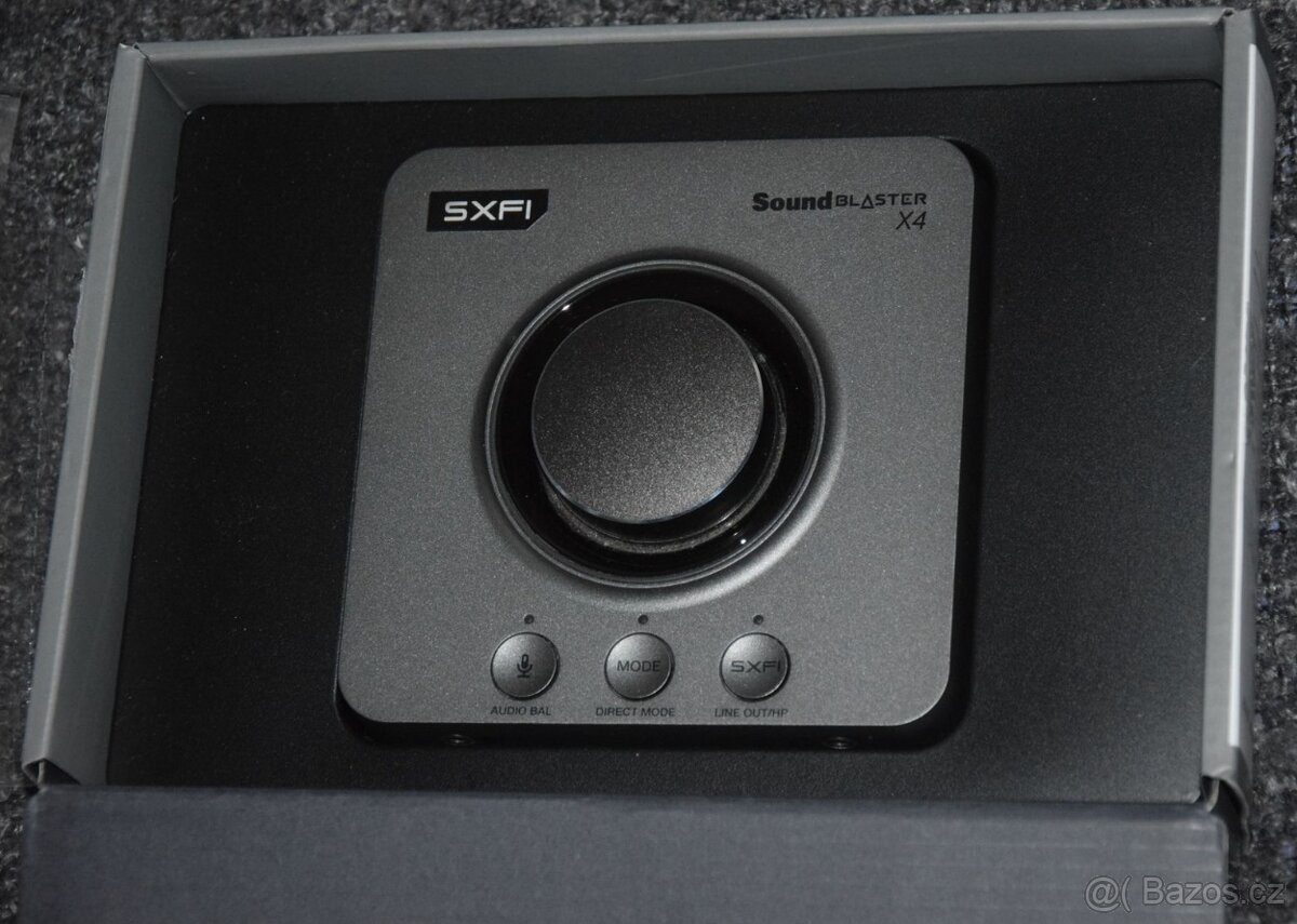 Creative Sound Blaster X4 externí Hi-res 7.1 USB DAC, nová - 8