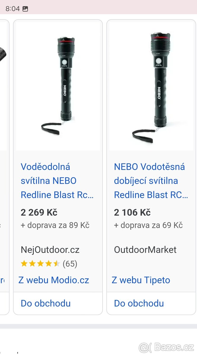 camping svítilna taktická samopal stan outdoorová - 8
