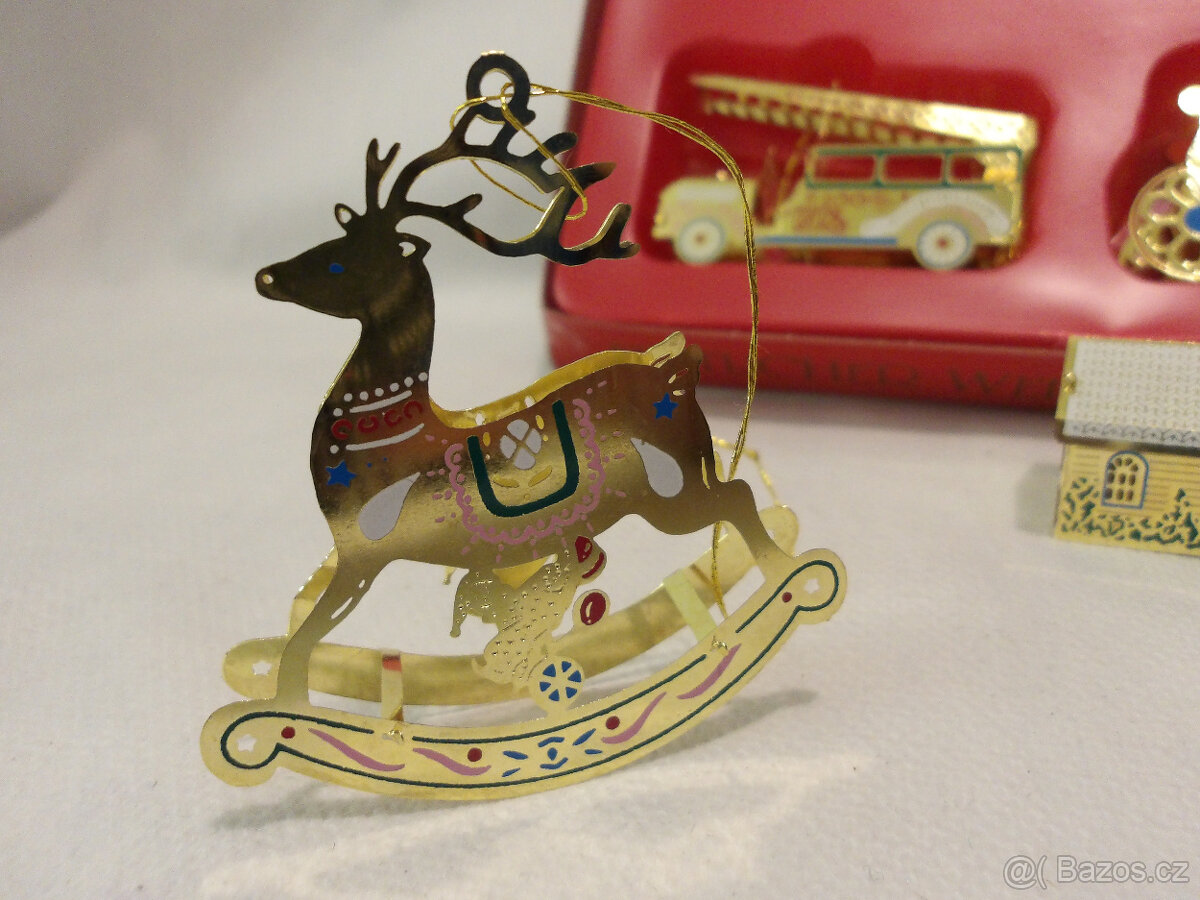 Vánoční kovové ozdoby - 8