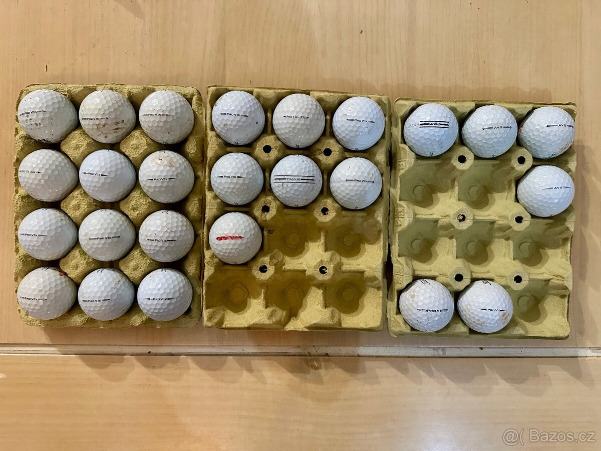 Hrané golfové míčky - pouze Titleist PRO V1x - 25 kusů - 8