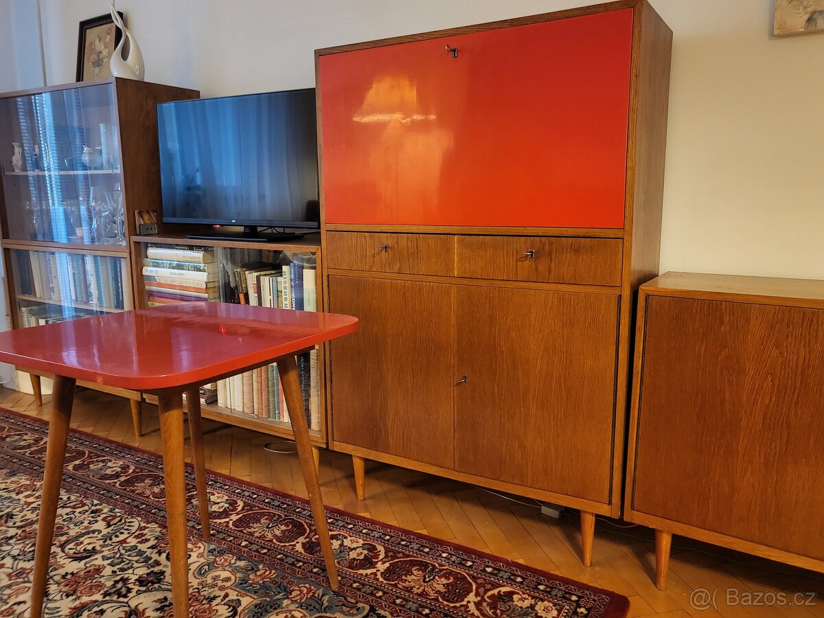 Retro stolek typ Universal 58 / Brusel - 8