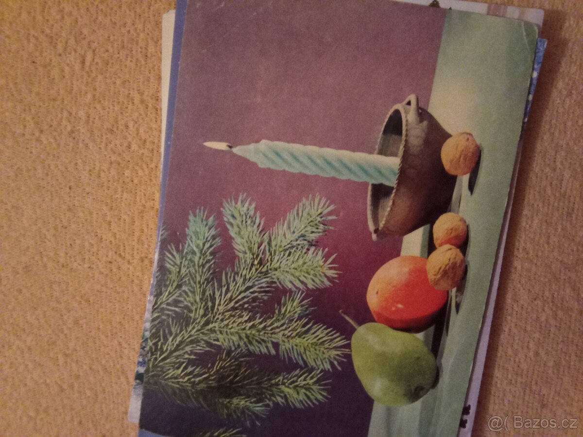 ,stare pohlednice ,kufr atd - 8