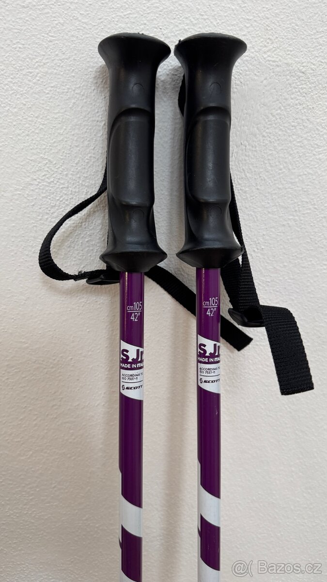 Dětská lyžařská sestava - lyže, lyžáky a hulky - 8