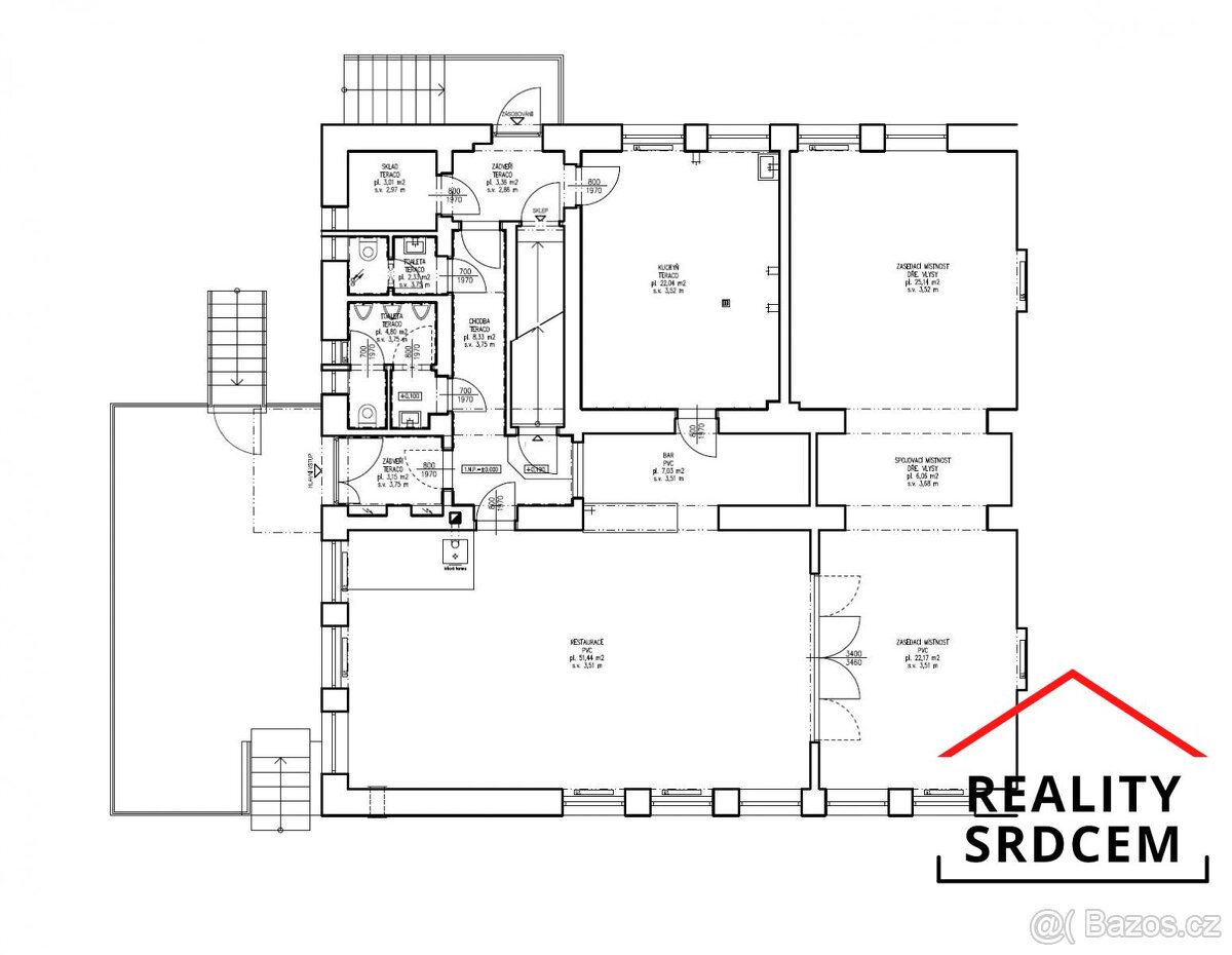 Pronájem komerčního prostoru 150 m2, ul. Výstavní, Děhylov - 8
