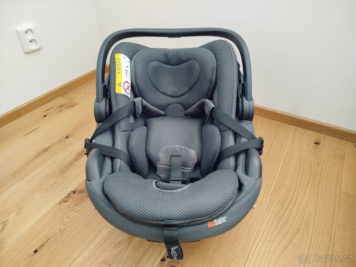 BeSafe Go Beyond 2025 anthracite mesh (40 - 87cm, do 13 kg) - 8