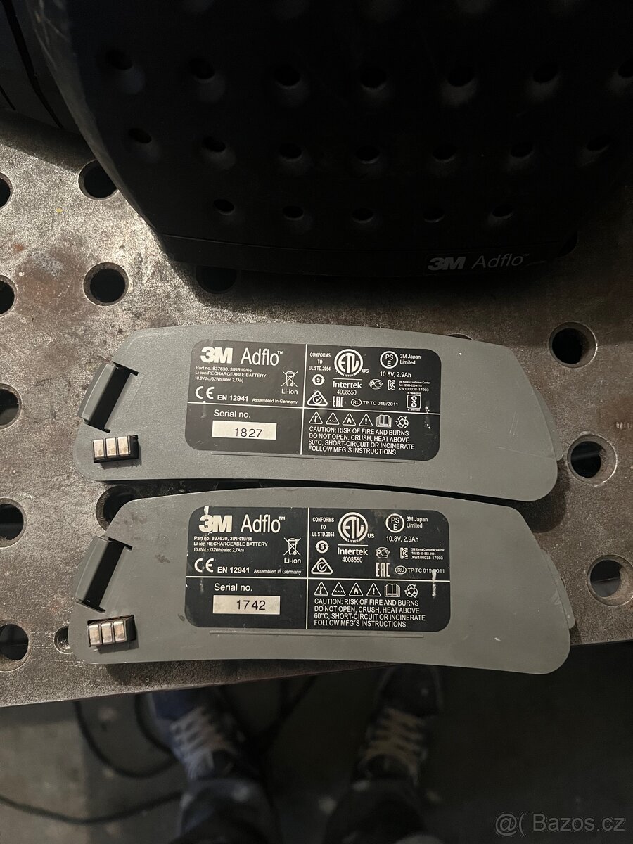 2x Speedglas 9100x 2x Adflo - 8