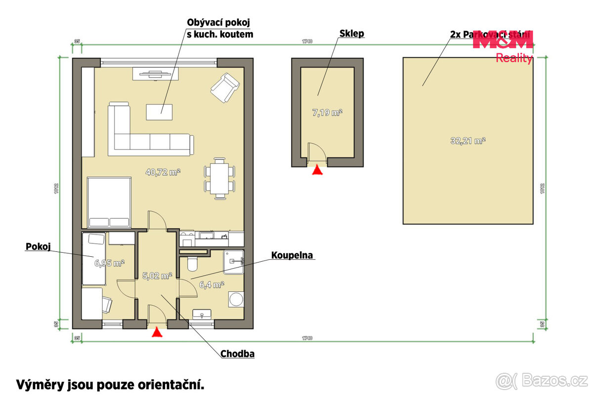 Prodej bytu 2+kk, 63 m², Železná Ruda - 8