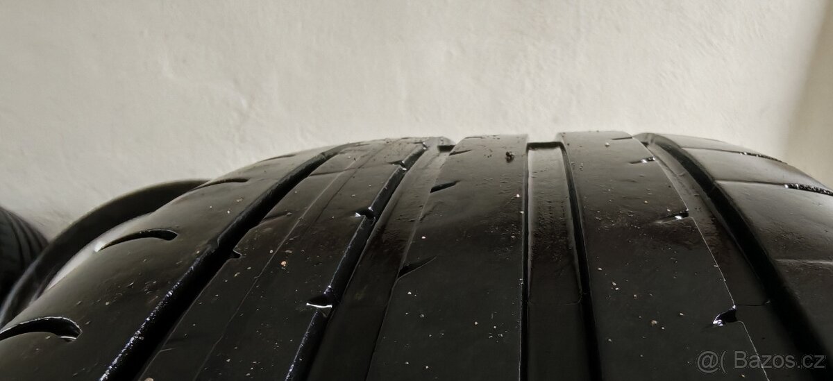 Alu kola Škoda Volans 5x100 s letní pneu 205/50R17 - 8