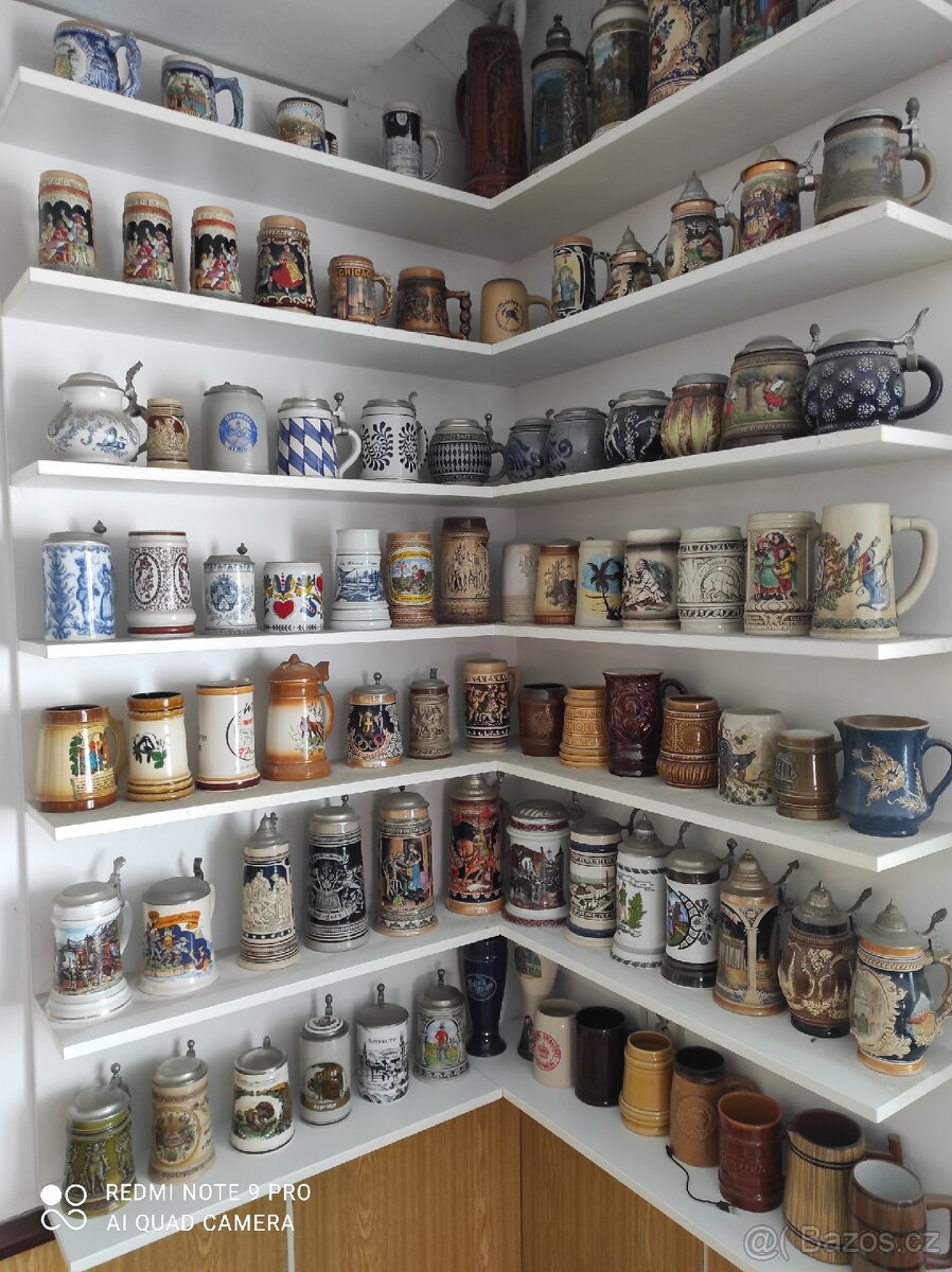 Pivní korbely možno i s rohovou poličkou 2 m ,2 x 0,90 - 8