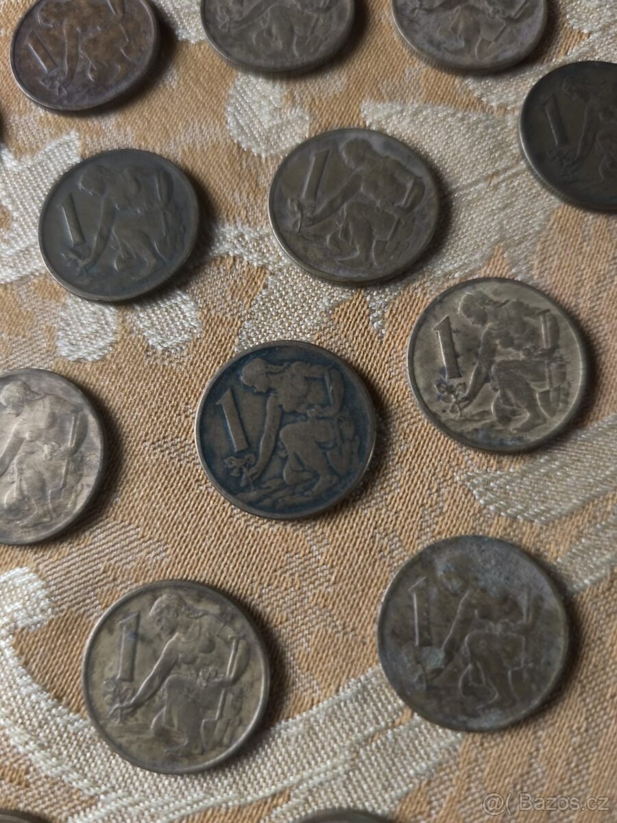 1 Koruna Česká Československá - 8