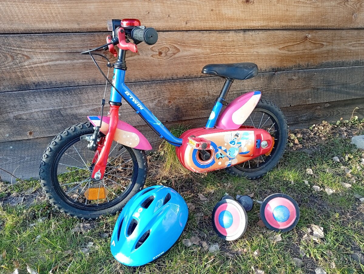 Dětské kolo 14 " btwin Decathlon - 8