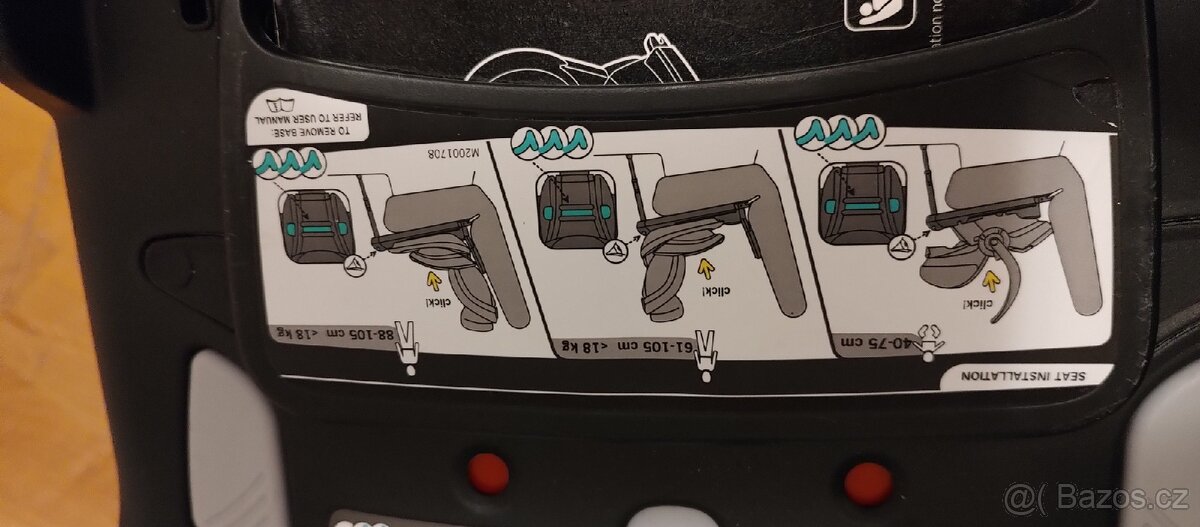 Obousměrná autosedačka Besafe iZi Modular i-Size - 8