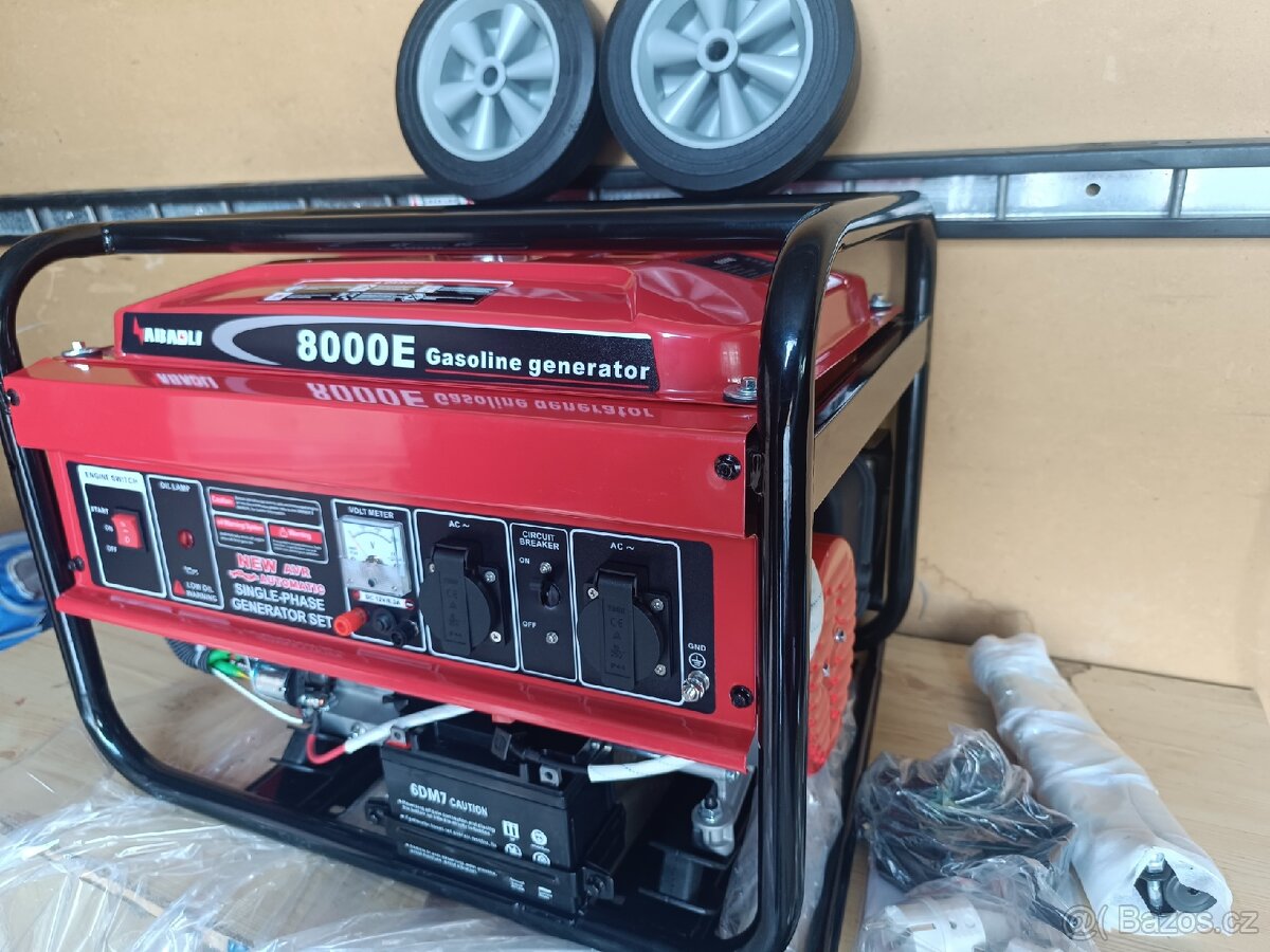 Elektrocentrála 8 kW, AVR, elektrický startér - 8