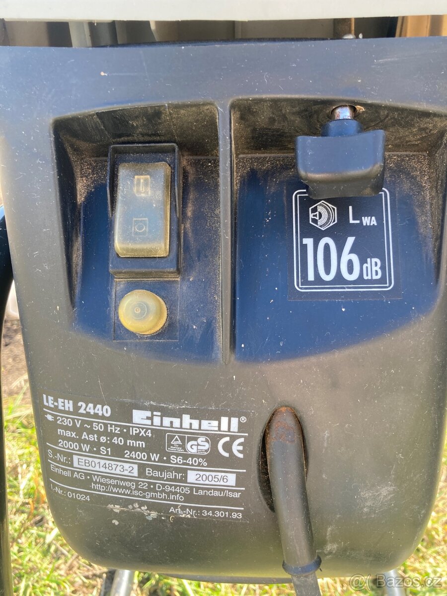 Štěpkovač kotoučový Einhell - 8