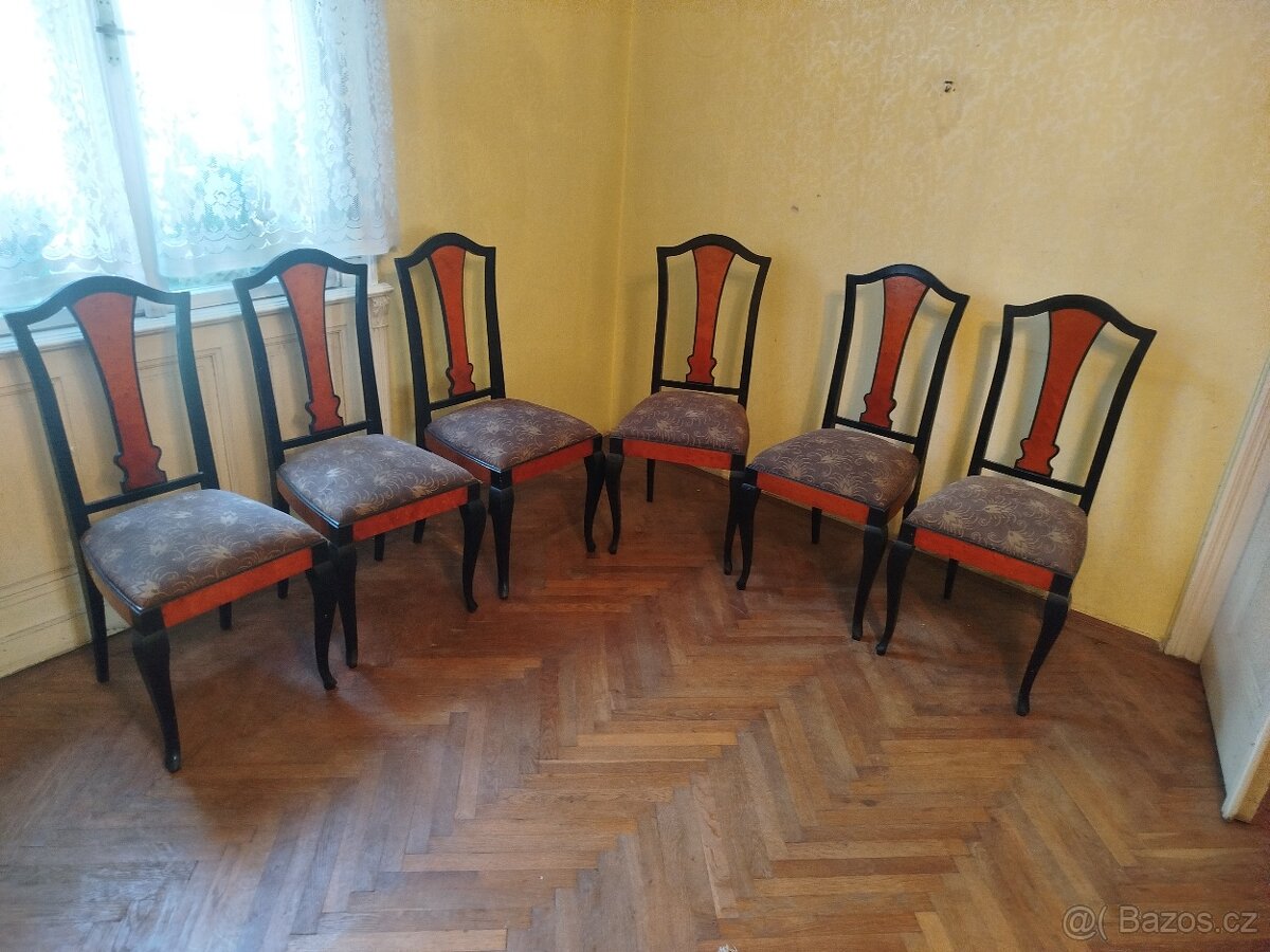 Starožitný obývací nábytek v zachovalém stavu - 8