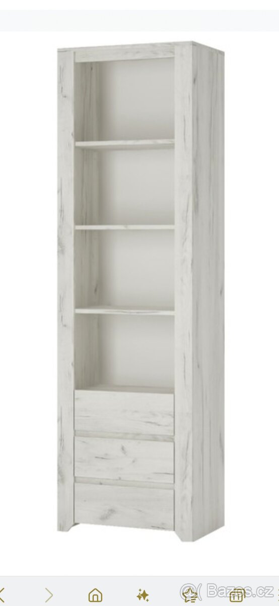 Šatní skříň +regál - 8