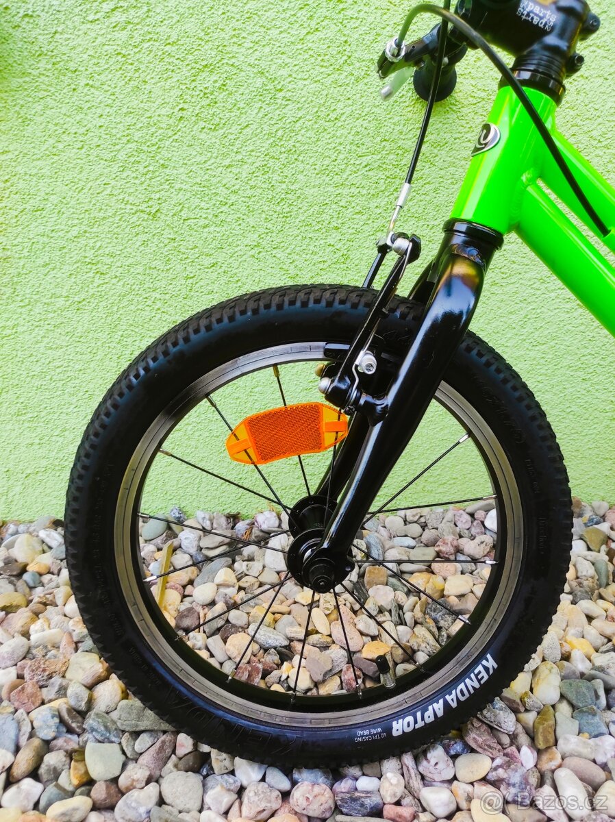 Značkové dětské kolo KUBIKES 16"(S) (limetka) - 8