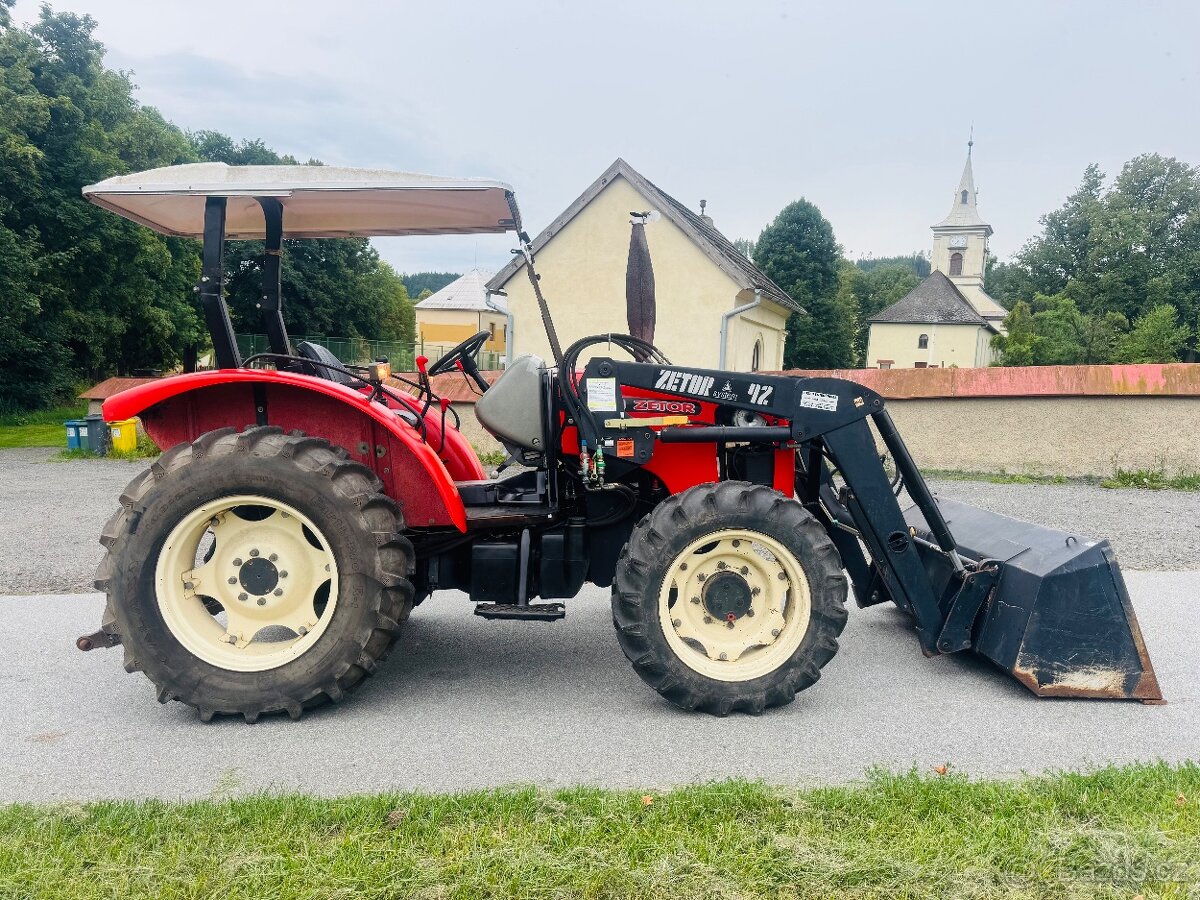 Zetor 3341 cabrio + čelní nakladač - 8