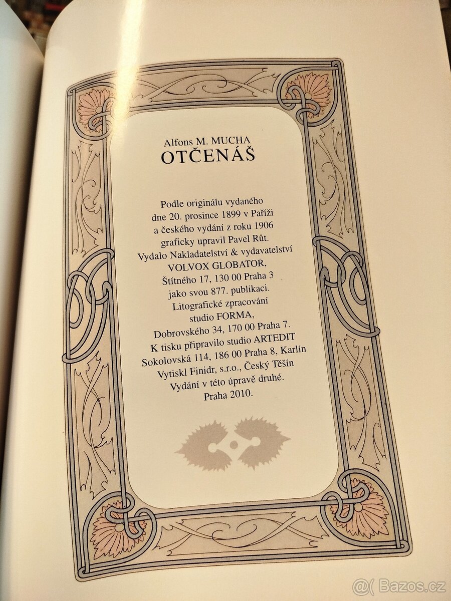 Alfons Mucha - OTČENÁŠ (rarita) - 8