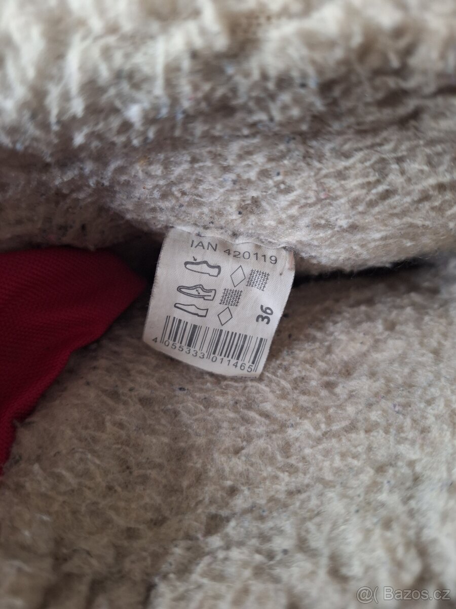 dívčí zimní boty vel. 36. - 8