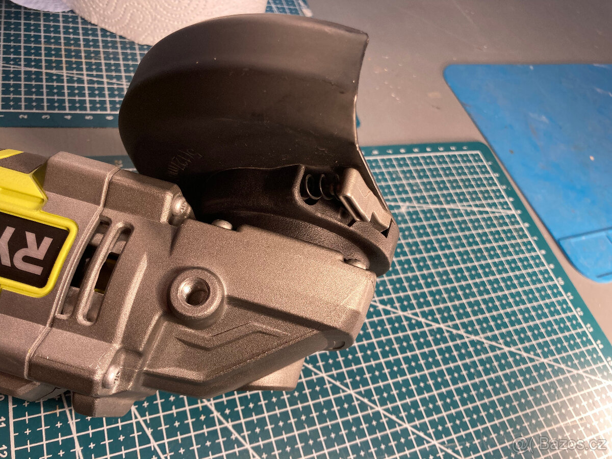 Aku bezuhlíková bruska RYOBI R18AG7 (125mm) - 8