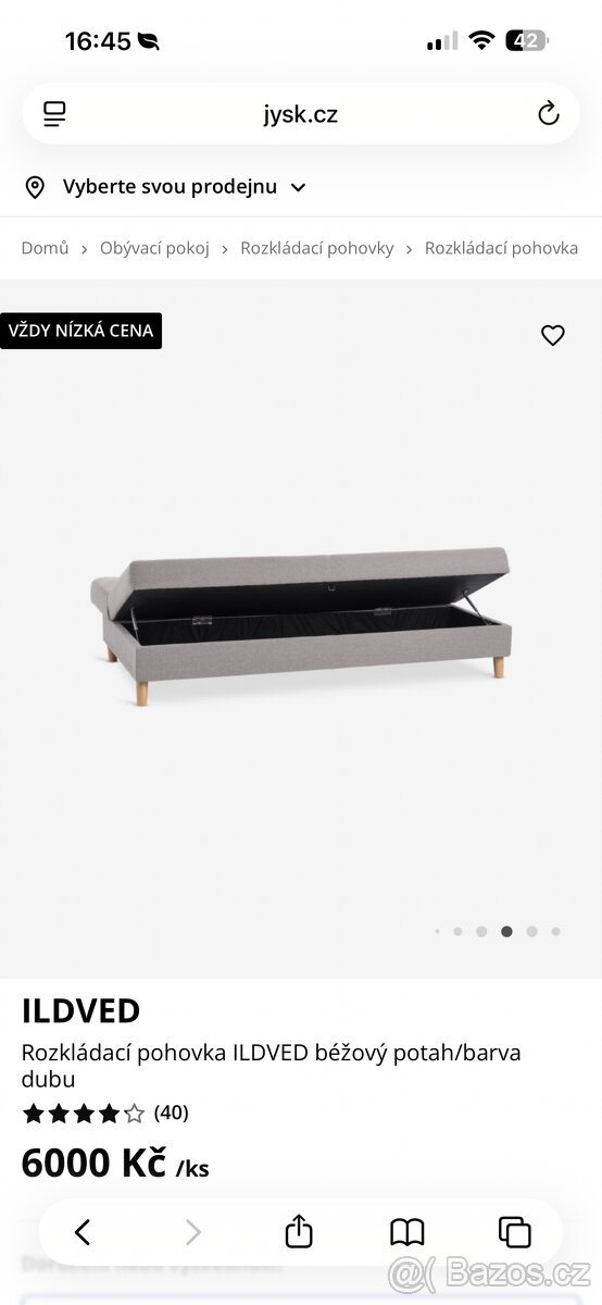 Sedaci souprava JYSK-ILDVED - 8