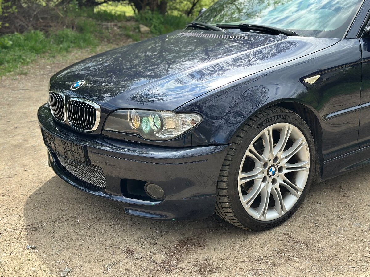 BMW 325 Ci automatická převodovka, modrá střecha - 8